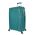 Large Hard Expandable Luggage With 4 Wheels Rain RB8018 75 cm Petrol