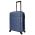 Cabin Hard Expandable Luggage 4 Wheels Green RB8813 55 cm Blue