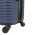 Cabin Hard Expandable Luggage 4 Wheels Green RB8813 55 cm Blue