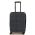 Cabin Hard Expandable Luggage 4 Wheels Green RB8813 55 cm Black