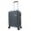 Cabin Hard Expandable Luggage 4 Wheels Rain RB9089 55 cm Light Grey