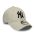 Καπέλο τζόκεϊ μπεζ New York Yankees New Era 9Forty Essential Stone / Black