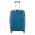 Βαλίτσα σκληρή επεκτάσιμη μεγάλη μπλε με 4 ρόδες RCM 184 28''