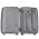 Medium Hard Luggage 4 Wheels Nautica 2918 Grey