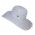 Women's Summer Adjustable Straw Hat Light Grey Women's Summer Adjustable Straw Hat Light Grey