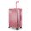 Large Hard Expandable Luggage With 4 Wheels DKNY NYC 28'' Pink