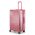 Large Hard Expandable Luggage With 4 Wheels DKNY NYC 28'' Pink