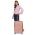Βαλίτσα σκληρή μεσαία επεκτάσιμη ροζ με 4 ρόδες DKNY NYC Upright 24'' Pink