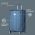 Large Hard Expandable Luggage 4 Wheels  Verage Rome Blue VG19006-28