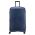 Extra Large Hard Luggage 4 Wheels Delsey Belmont Plus Expandable Dark Blue