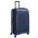 Extra Large Hard Luggage 4 Wheels Delsey Belmont Plus Expandable Dark Blue