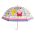 Kids Transparent Manual Umbrella Peppa Pig Rainy Days And Rainbows