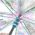 Kids Transparent Manual Umbrella Peppa Pig Rainy Days And Rainbows