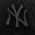 Καπέλο τζόκεϊ κοτλέ μαύρο New York Yankees New Era 9Forty Cord Cap Black / Black