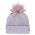 Σκούφος πλεκτός γυναικείος ροζ με πομ - πον Chaos Sparkle Pom Beanie Dusty Rose