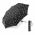 Ομπρέλα  σπαστή γυναικεία ασπρόμαυρη Happy Rain Essentials Black & White 3