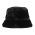 Women's Winter Synthetic Fur Bucket Hat Black