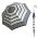 Long Automatic Women's Umbrella Guy Laroche Striped Ecru