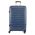 Large Hard Expandable Luggage With 4 Wheels Rain RB80134 75 cm Blue