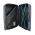 Large Hard Expandable Luggage With 4 Wheels Rain RB80134 75 cm Blue
