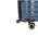 Large Hard Expandable Luggage With 4 Wheels Rain RB80134 75 cm Blue