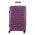 Large Hard Expandable Luggage With 4 Wheels Rain RB80134 75 cm Purple