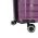 Large Hard Expandable Luggage With 4 Wheels Rain RB80134 75 cm Purple