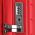 Cabin Hard Expandable Luggage 4 Wheels Nautica 2923 Red