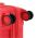 Cabin Hard Expandable Luggage 4 Wheels Nautica 2923 Red