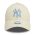 Women's Cap New York Yankees New Era 9Forty League Essential Cream / L Blue