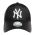 Women's Winter Cap New York Yankees New Era 9Forty PU Black /White