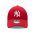 Καπέλο τζόκεϊ κόκκινο New York Yankees New Era 9Forty League Essential Red