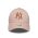 Καπέλο τζόκεϊ παστέλ ροζ New York Yankees New Era 9Forty Women's Metallic Logo Pink / Gold