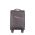 Βαλίτσα μαλακή καμπίνας γκρι με 4 ρόδες  Verage Bristol 4W S Grey