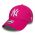 Καπέλο τζόκεϊ γυναικείο φούξια  New York Yankees New Era 9Forty Women's Fashion Essential Cap Fucshia