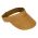 Καπέλο γείσο γυναικείο ψάθινο καμηλό  Women's Straw Visor Camel