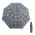 Ομπρέλα αυτόματη σπαστή καρώ Pierre Cardin Delta Automatic Folding Checked Umbrella Grey
