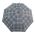 Ομπρέλα αυτόματη σπαστή καρώ Pierre Cardin Delta Automatic Folding Checked Umbrella Grey