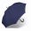 Ομπρέλα μεγάλη αυτόματη μπλε Happy Rain Essentials  Long Stick Umbrella Dark Blue