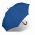 Ομπρέλα μεγάλη αυτόματη μπλε ρουά Happy Rain Essentials  Long Stick Umbrella Royal Blue