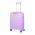 Βαλίτσα σκληρή επεκτάσιμη μικρή λιλά με 4 ρόδες RCM 225 20''