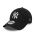 Καπέλο τζόκεϊ μαύρο μελανζέ New York Yankees New Era 9Forty MLB Cap Black