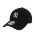 Καπέλο τζόκεϊ μπουκλέ μαύρο New York Yankees New Era 9Forty Borg Neyyan Cap Black / White