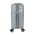 Βαλίτσα σκληρή μικρή επεκτάσιμη γκρι ασημί με 4 ρόδες Stelxis Cronus ST-540