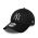 Καπέλο τζόκεϊ μαύρο New York Yankees New Era 9Forty MLB Cap Metallic Black