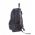 Folding Rucksack Travel Blue 050 Black