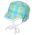 Summer Cotton Cap Double Face With UV Protection Sterntaler Checked / Light Green