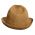 Summer Trilby Hat  Kangol Bamboo Arnold Tan