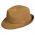 Summer Trilby Hat  Kangol Bamboo Arnold Tan