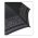 Ομπρέλα γυναικεία σπαστή μαύρη σατέν με στρας αυτόματο άνοιγμα - κλείσιμο  Ferré‎, λεπτομέρεια